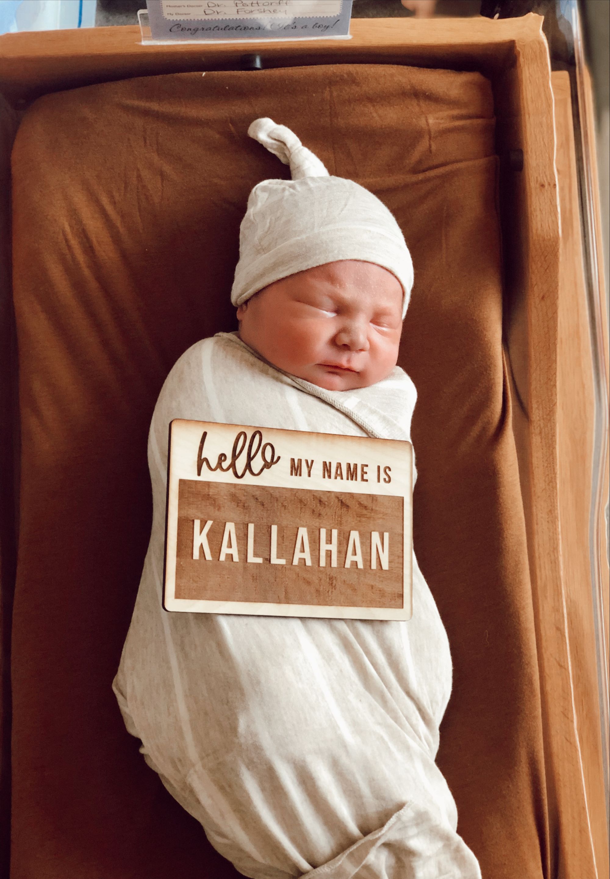 Kallahan’s birth story